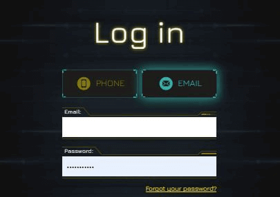 autoryzacja pocztą w kasynie Winity